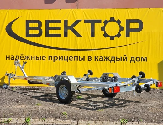 Одноосный прицеп для водной техники с тормозом ЛАВ 81016A