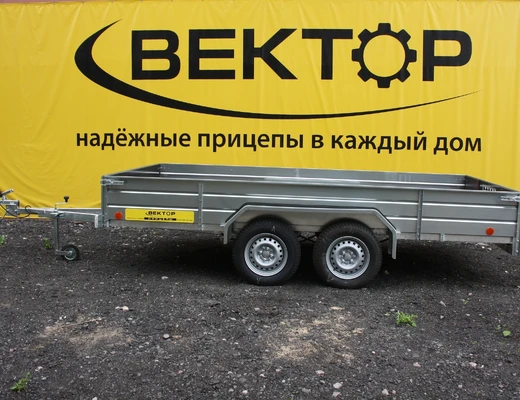 Бортовой двухосный прицеп без тормоза ЛАВ 81013E (колея 1740 мм)