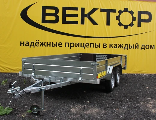Бортовой двухосный прицеп без тормоза ЛАВ 81013E (колея 1740 мм)