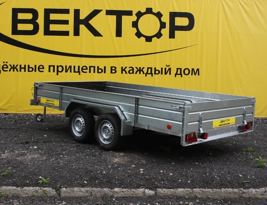 Бортовой двухосный прицеп без тормоза ЛАВ 81013E (колея 1740 мм)