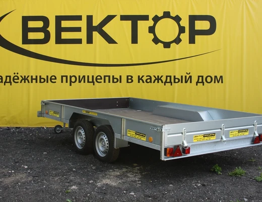 Бортовой двухосный прицеп без тормоза ЛАВ 81013A (КОЛЕЯ 1780)
