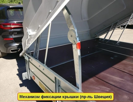 Бортовой одноосный прицеп без тормоза ЛАВ 81012B (колея 1780 мм)